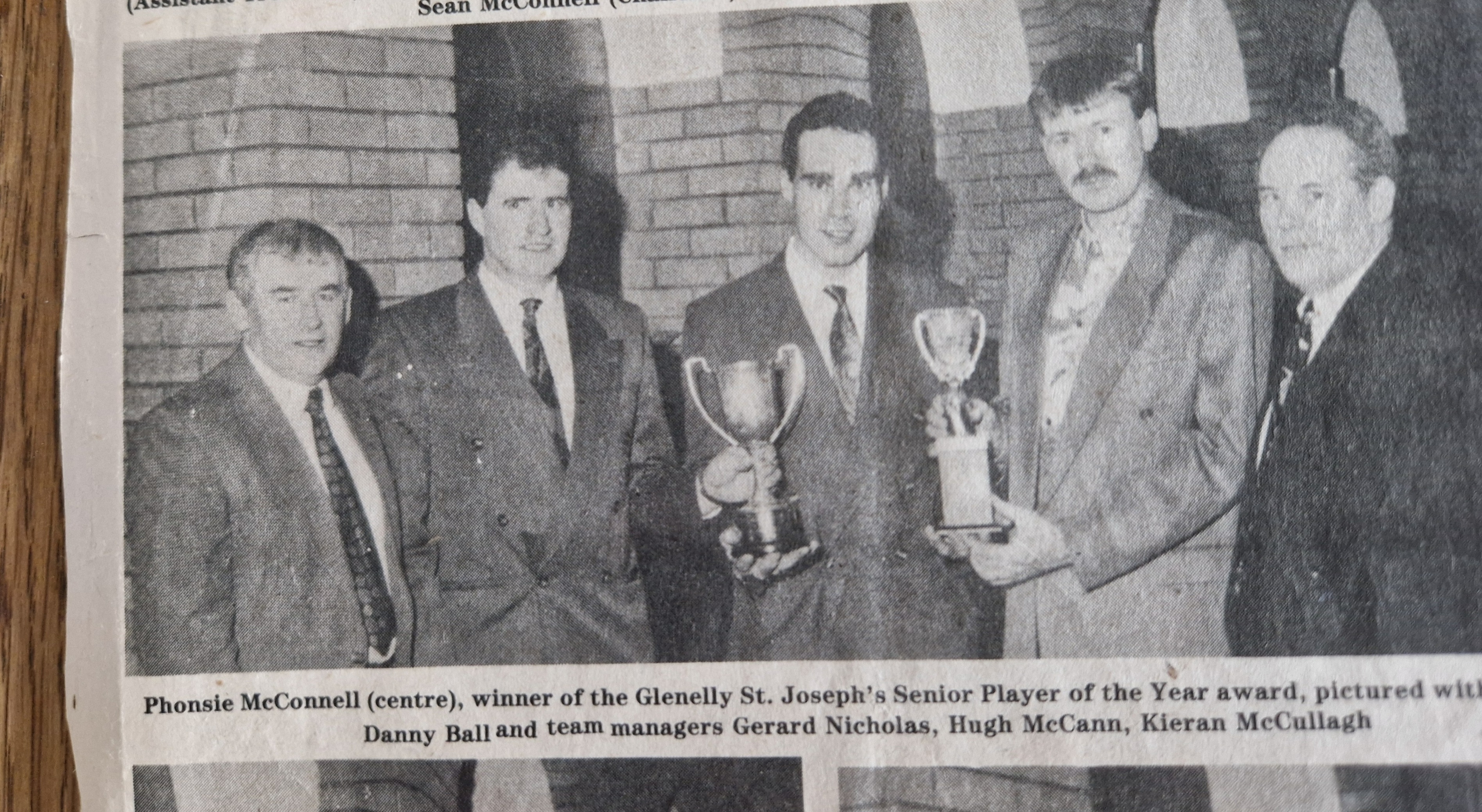 Glenelly GAA dinner dance memory photograph